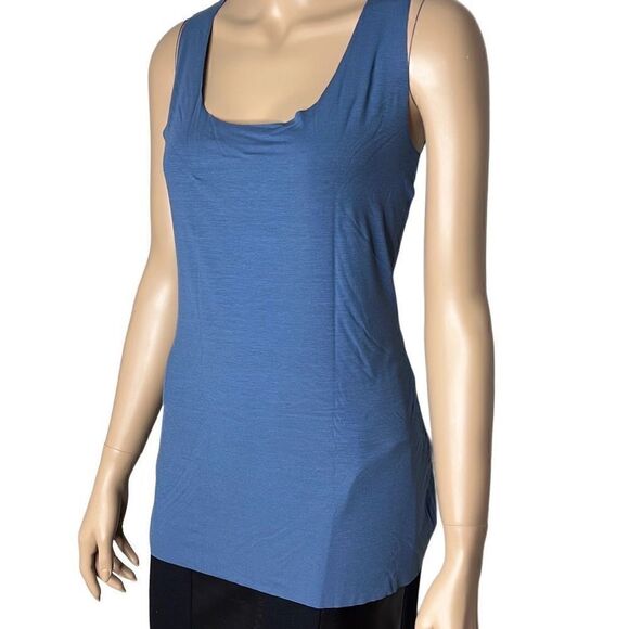 NWT Wolford Aurora Pure Tank Top 52730 Denim S - Picture 6 of 14